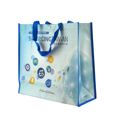 Tragen gesponnene Tasche des Nylon-120gsm 50x2.5cm Polypropylen Früchte