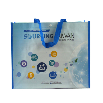 Tragen gesponnene Tasche des Nylon-120gsm 50x2.5cm Polypropylen Früchte