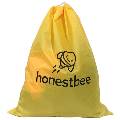 Hochleistungs-Zoll-Stoff-Zugschnur-Tasche des Polyester-210D 22x28