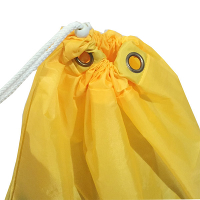 Hochleistungs-Zoll-Stoff-Zugschnur-Tasche des Polyester-210D 22x28