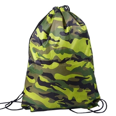 Kleine Nylonzugschnur-Taschen des Polyester-210D 0.4cm CMYK