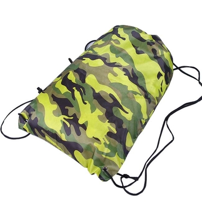 Kleine Nylonzugschnur-Taschen des Polyester-210D 0.4cm CMYK
