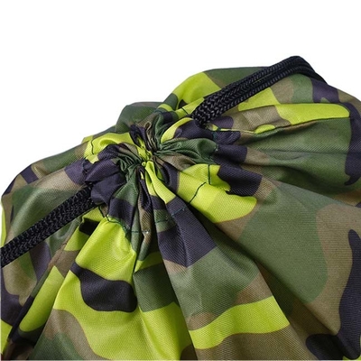 Kleine Nylonzugschnur-Taschen des Polyester-210D 0.4cm CMYK