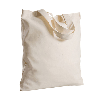 Weißes Medium 8 Segeltuch Tote Bag Unze 50x2.5cm Baumwoll