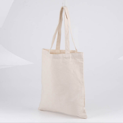 Weißes Medium 8 Segeltuch Tote Bag Unze 50x2.5cm Baumwoll