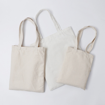 Weißes Medium 8 Segeltuch Tote Bag Unze 50x2.5cm Baumwoll