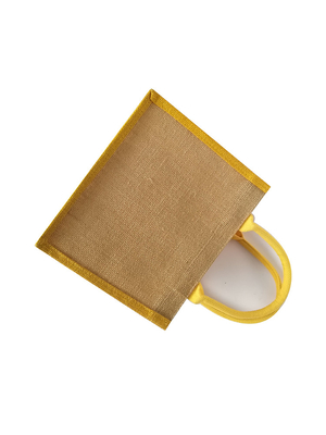 Wiederverwendbar keine Einkaufstasche des Druck-30x12x30cm des Jutefaser-380gsm