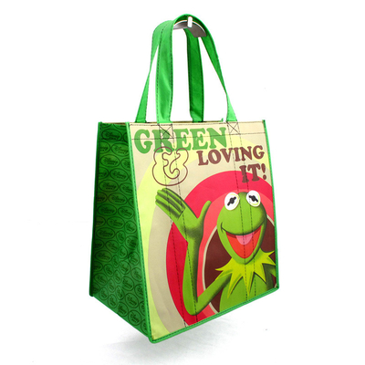 Aufbereitete gesponnene RPET Tasche der Flaschen-30x40x15cm 110gsm
