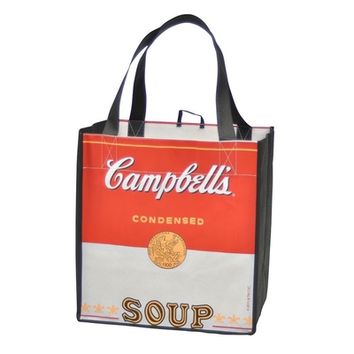 Aufbereitete gesponnene RPET Tasche der Flaschen-30x40x15cm 110gsm