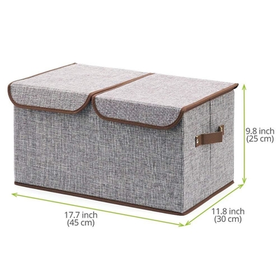 40x40x25cm zusammenklappbarer faltbarer Kasten Gewebe-80gsm