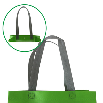 Umweltfreundliche 26x9x32cm 80gsm pp. nicht gesponnene Tasche