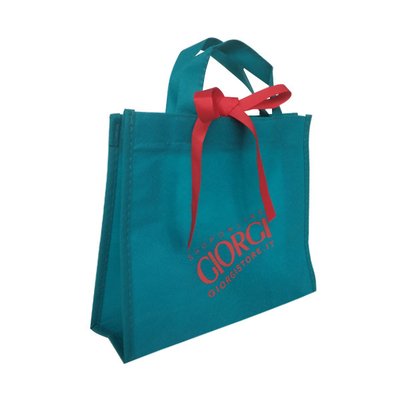 Kleine aufbereitete gesponnene Tasche CMYK 30cm 80gms pp. nicht
