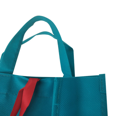 Kleine aufbereitete gesponnene Tasche CMYK 30cm 80gms pp. nicht