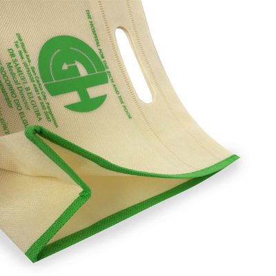 Gesponnene Tasche des CMYK-Drucken25x9x21cm Heißsiegel-70gsm pp. nicht