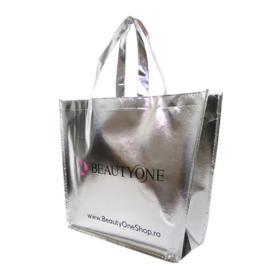 45x35x12cm lamellierten Einkaufs50cm RPET Eco nicht gesponnene Tasche
