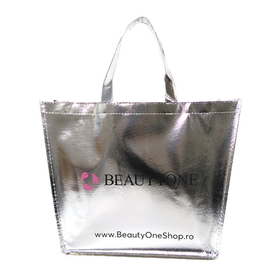 45x35x12cm lamellierten Einkaufs50cm RPET Eco nicht gesponnene Tasche