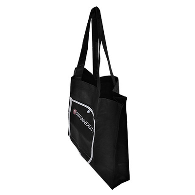 Zugschnur 120gsm nicht gesponnener Tote Bags CMYK 37x10x37cm