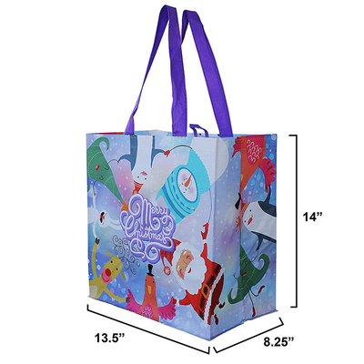 Gesponnene Tasche des Weihnachten1000pcs 120gsm 50x3cm Polypropylen