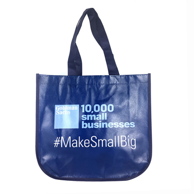 35x15x40cm CMYK gesponnene Taschen Polypropylen-120gsm mit Griffen
