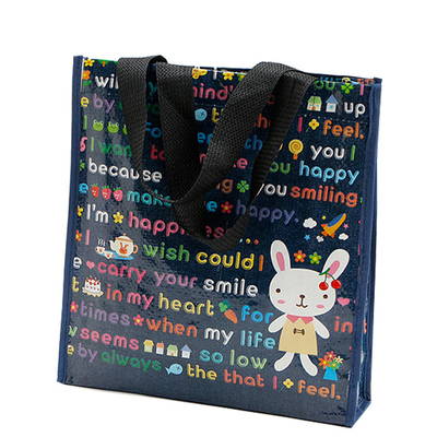 Druck-Bopp 15x38cm 120gsm lamellierte pp. gesponnene Tasche