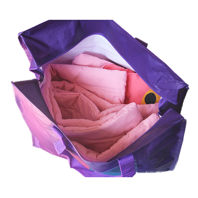 Großes gesponnene Tasche 140gsm 55cm CMYK Polypropylen