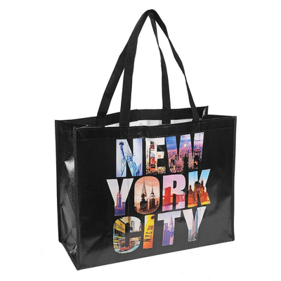 Aufbereitete RPET 50x2.5cm gesponnene Tasche SGS 100gsm Polypropylen