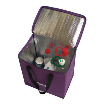 Nicht gesponnener Wein 20x15x20cm 80gsm 2mm EPE isolierte Kühltasche