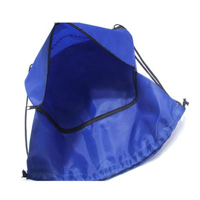 ZUGSCHNUR-Taschen des Grün-2 Nylonder farberpet 0.4cm 22x40cm