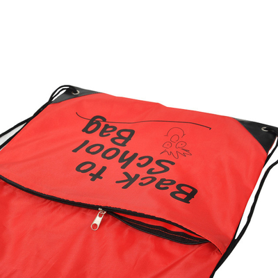 Reise 1.2cm 30x40cm 210D personifizierte Kinderzugschnur-Tasche