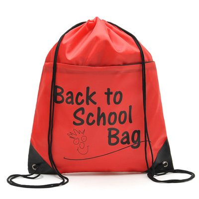 Reise 1.2cm 30x40cm 210D personifizierte Kinderzugschnur-Tasche