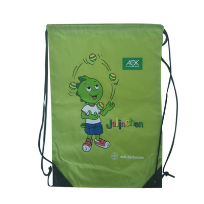 Freundliche Zugschnur-Taschen des Polyester-CMYK 34x45cm 210D Eco