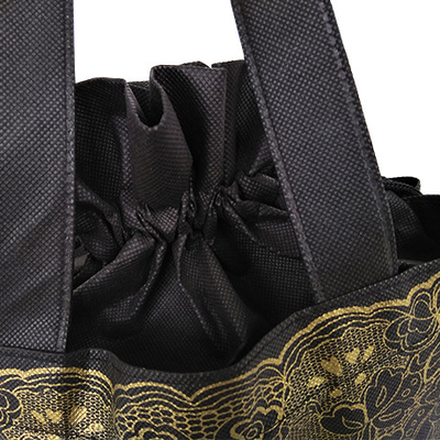 Zugschnur-Tasche BSCI CMYK 25x30x13cm Tarnungs-160gsm