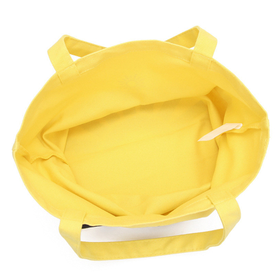 Geometrische gelbe 8 Baumwolle Unze 40x11x34.5cm bereitet Tasche auf