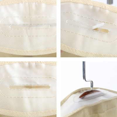 Geschäfts-Schwarzes steppte gesponnene Anzugs-Abdeckung 80gsm 60x100cm nicht