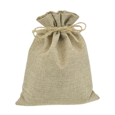 Schnur-Jutefaser-Einkaufstasche der Zugschnur-20cm 50cm