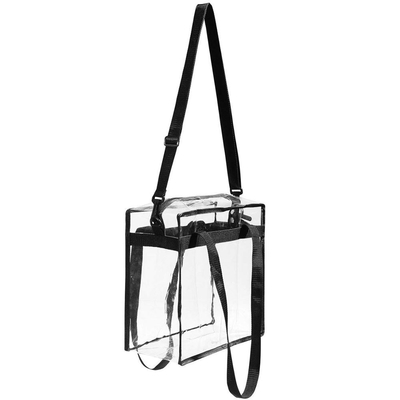 Supermarkt 0.2mm Tote Beautiful 35x14x38mm PVC-Bleistift-Tasche