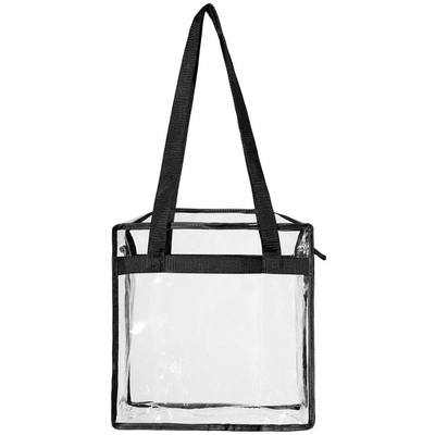 Farbige Kunststoffgriff-Totalisator 30x10x37cm CMYK PVC-Bleistift-Tasche