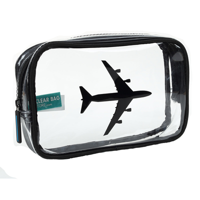 Griff-Kosmetik 18x5x8cm Soem-freien Raumes PVC-Bleistift-Tasche