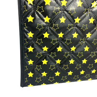 3 gesponnene Einkaufstasche der Schicht-50x2.5cm 40x15x30cm 100gsm pp. nicht