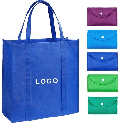 Supermarkt behandelt 30cm 40x40x10cm faltbare nicht gesponnene Tasche