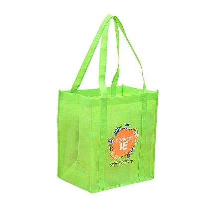 Supermarkt behandelt 30cm 40x40x10cm faltbare nicht gesponnene Tasche