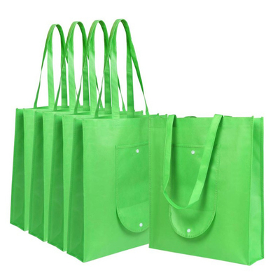 Druck-faltbare nicht gesponnene Tasche 80gsm TNT 35x12x40cm