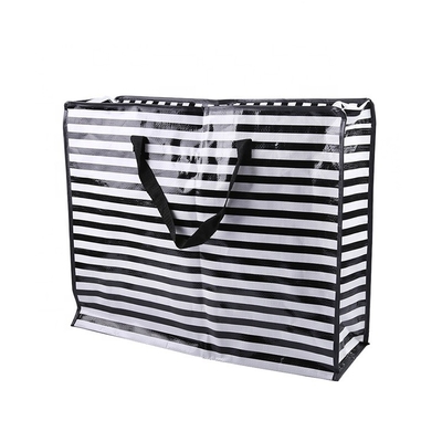 Große lamellierte gesponnene Tasche 100pcs 80gsm RoHS Polypropylen