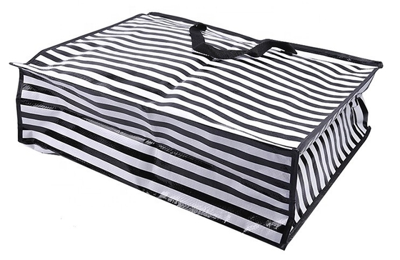 Große lamellierte gesponnene Tasche 100pcs 80gsm RoHS Polypropylen