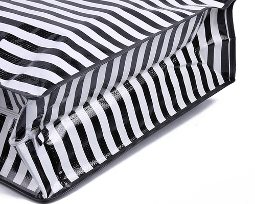 Große lamellierte gesponnene Tasche 100pcs 80gsm RoHS Polypropylen
