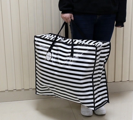 Große lamellierte gesponnene Tasche 100pcs 80gsm RoHS Polypropylen
