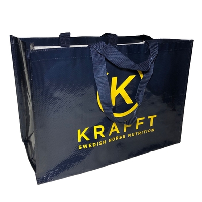 Einkaufsgesponnene Tasche 180gsm 15kg 40x40x12cm Polypropylen