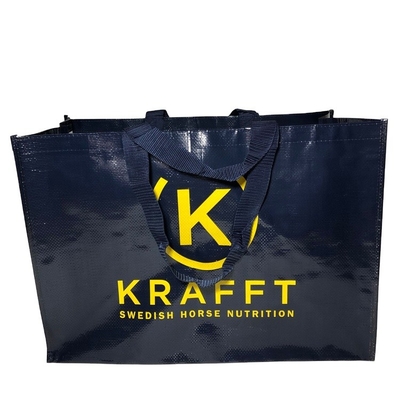 Einkaufsgesponnene Tasche 180gsm 15kg 40x40x12cm Polypropylen