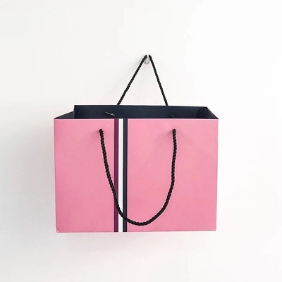 Waschbare 21x11x27cm 350g UV-CMYK 160gsm nicht gesponnene Papiertüte