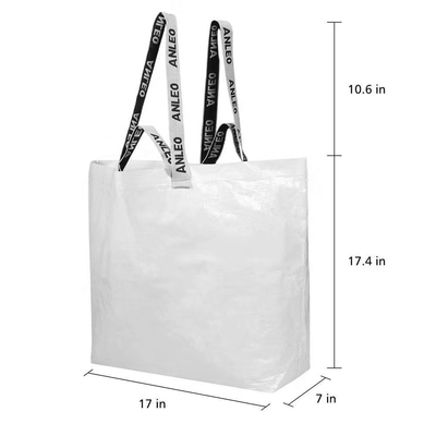 Farbenreiche Soem-Supermärkte 30cm freie 100gsm RPET Tasche AZO